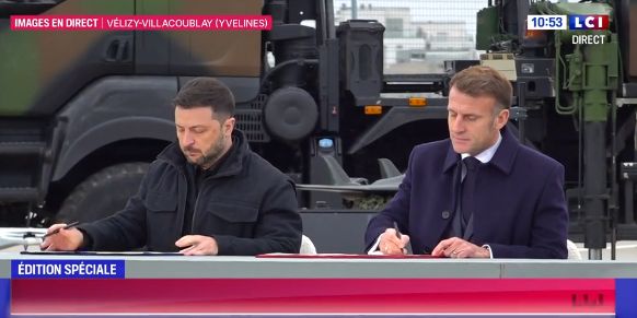 法媒：泽连斯基与马克龙签署军购意向书，乌方将采购100架“阵风”战机