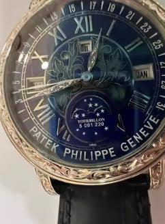 深圳法院第五次拍卖涉黑资产，两块百达翡丽腕表起拍价超5000万